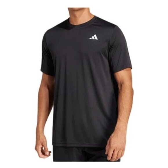 NWOT Adidas Men's XL Black Performance Active T-Shirt - Picture 1 of 7
